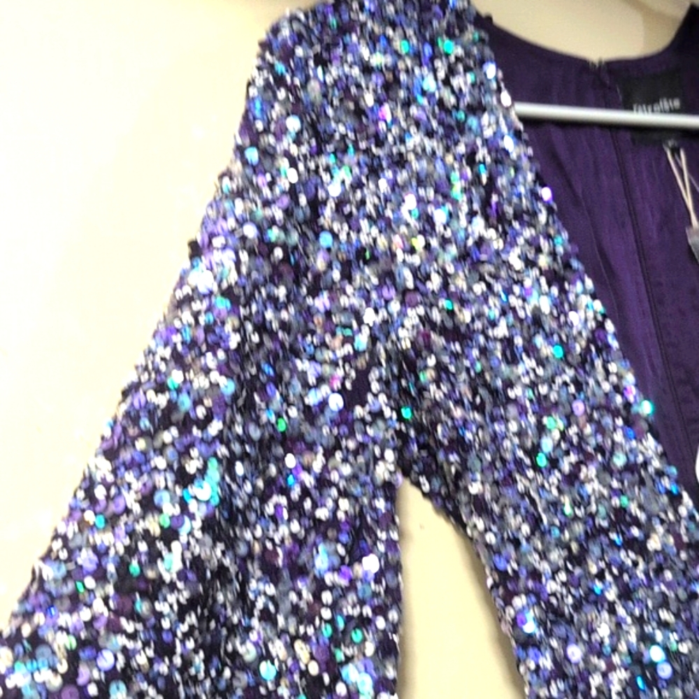 Retrofete Sequin Low Cut Boho Coastal Party Luxury Romper Size xs - Picture 4 of 8